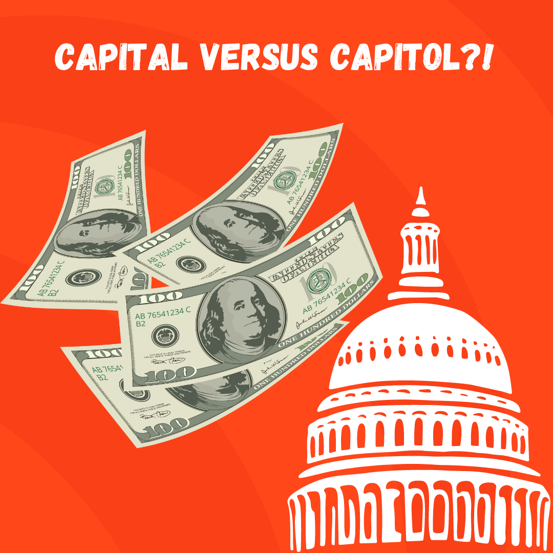 What is the difference between capital and capitol? An easy trick to remember.