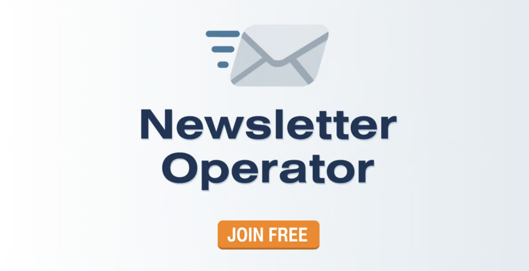 Newsletter Operator - a newsletter about newsletters run by Matt McGarry